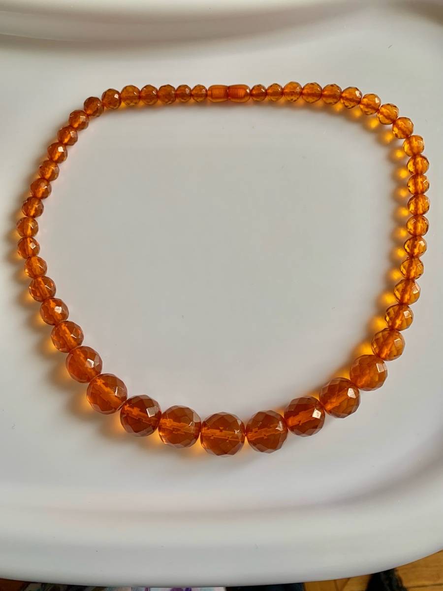 Vends Collier en ambre