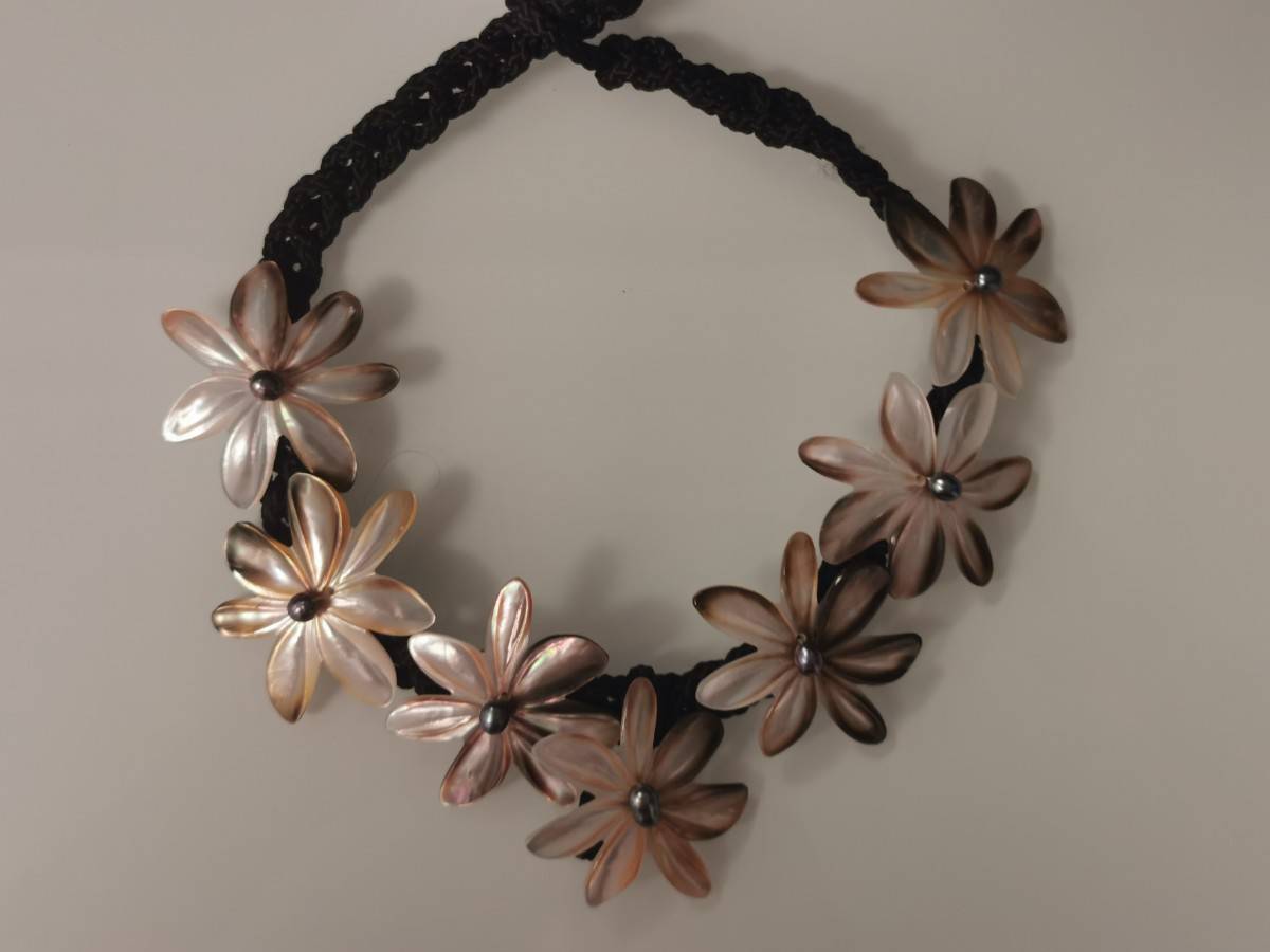 Vends collier nacre et perles de Tahiti origine Polynésie