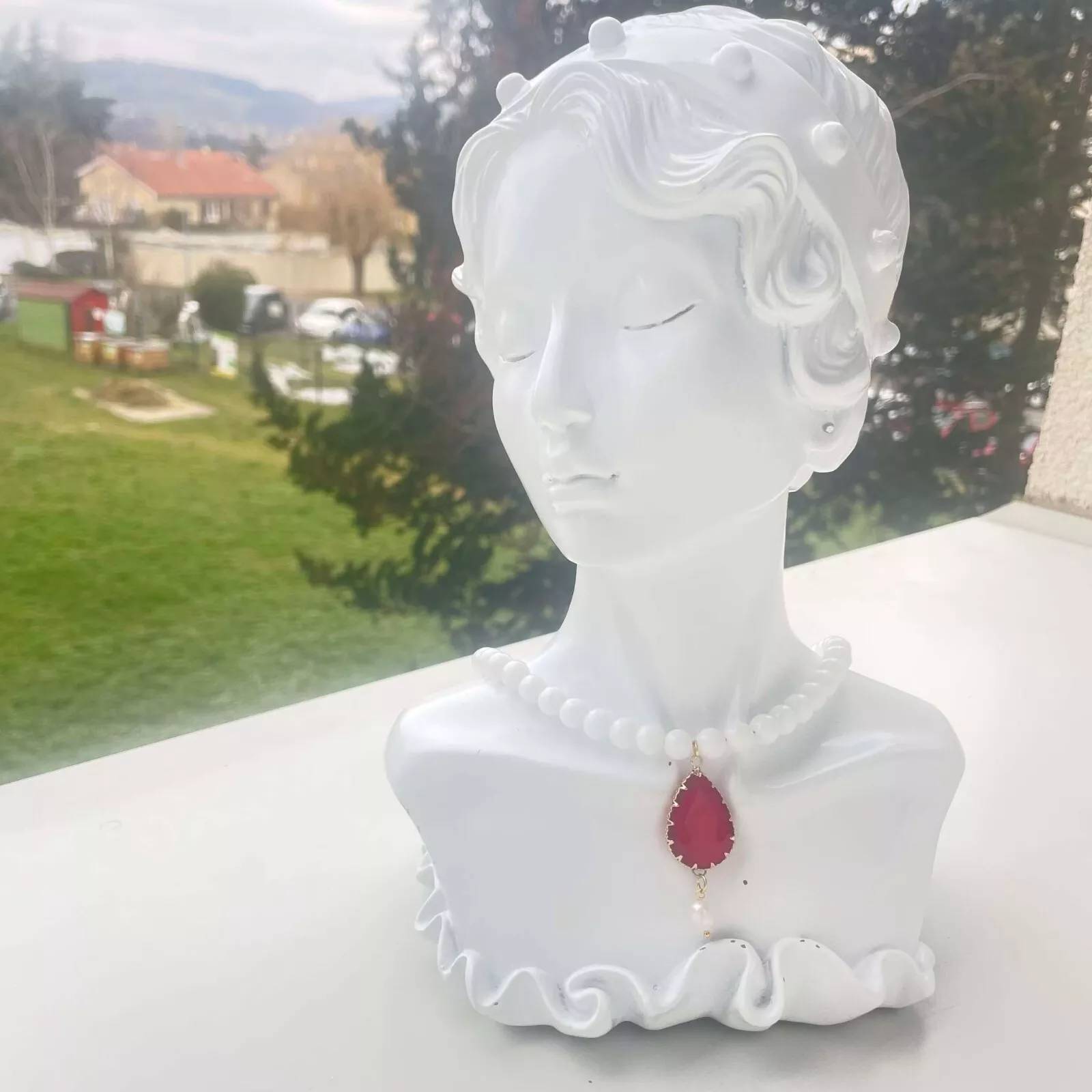 Collier Vintage Perles Fantaisie Style Reine Élisabeth - Histoire Et élégance