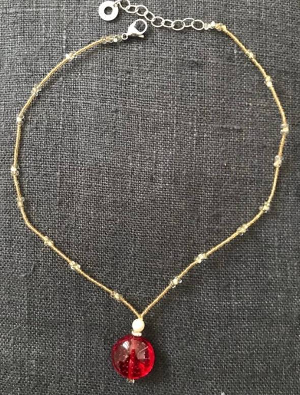 Collier en verre de Murano