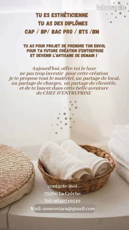 Une photo de l’annonce