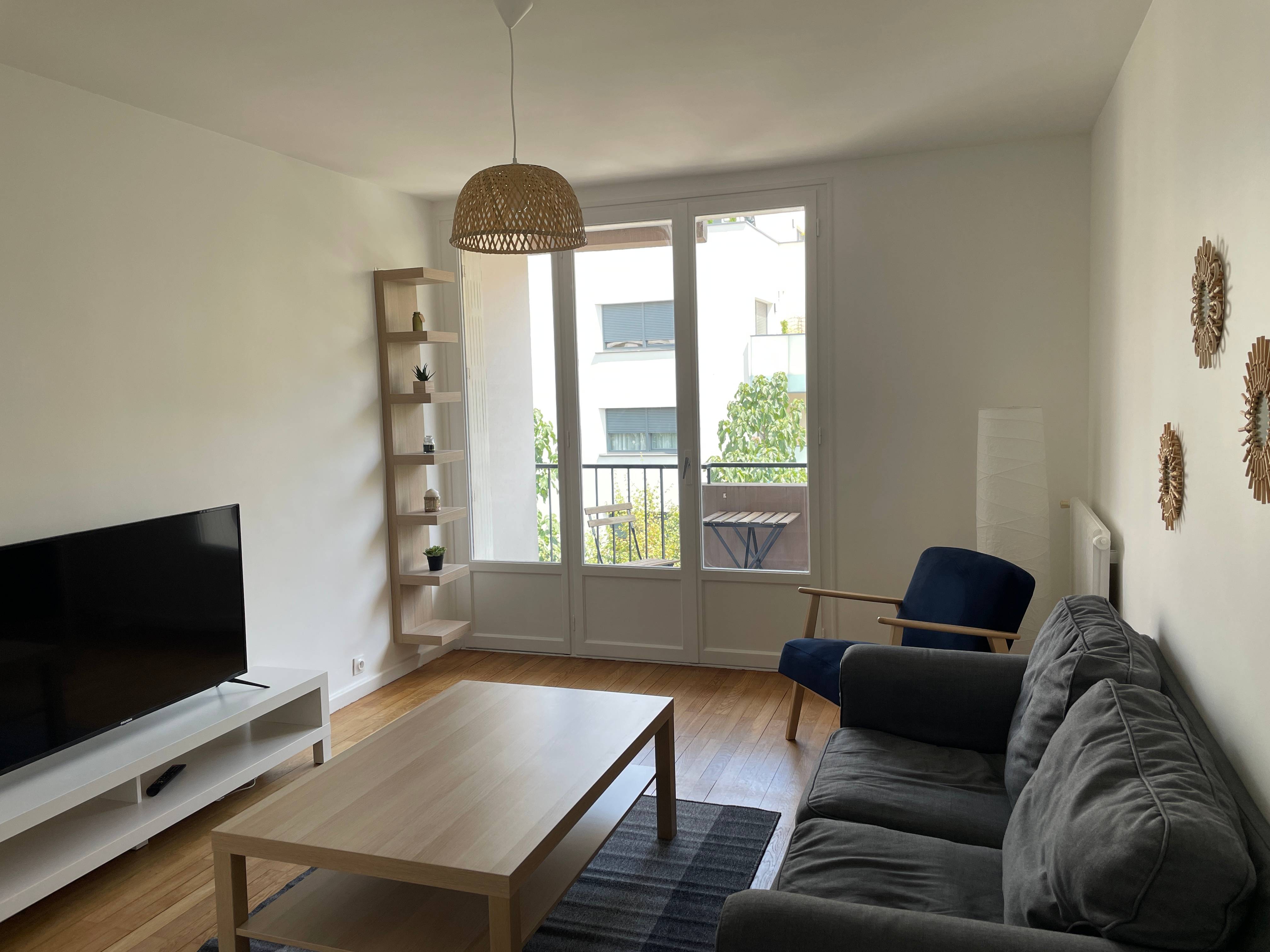 Propose chambres en colocation - appartement 71m² Villeurbanne La Doua