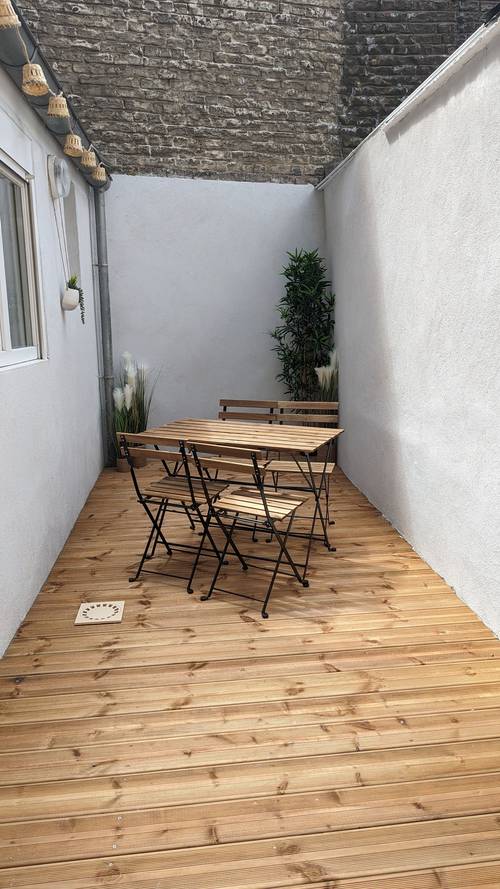 Loue chambre en colocation 105m² Lille - Maison avec terrasse