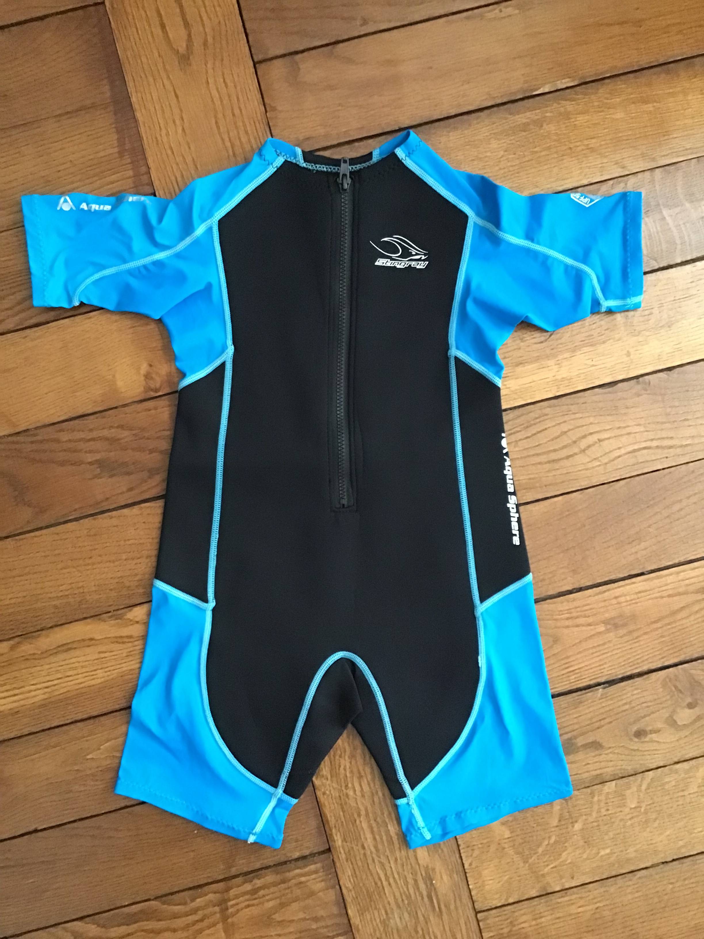 Combinaison natation Aqua Sphère 12 ans sur Gens de Confiance