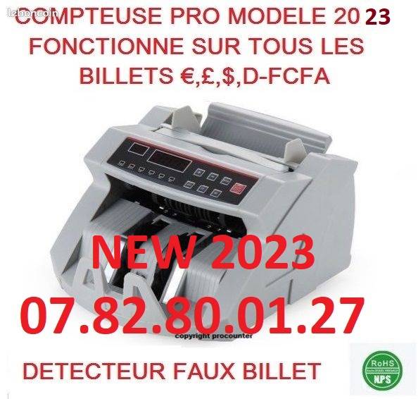 Compteuse Valorisatrice Détecteur De Faux Billets | C&E Concept