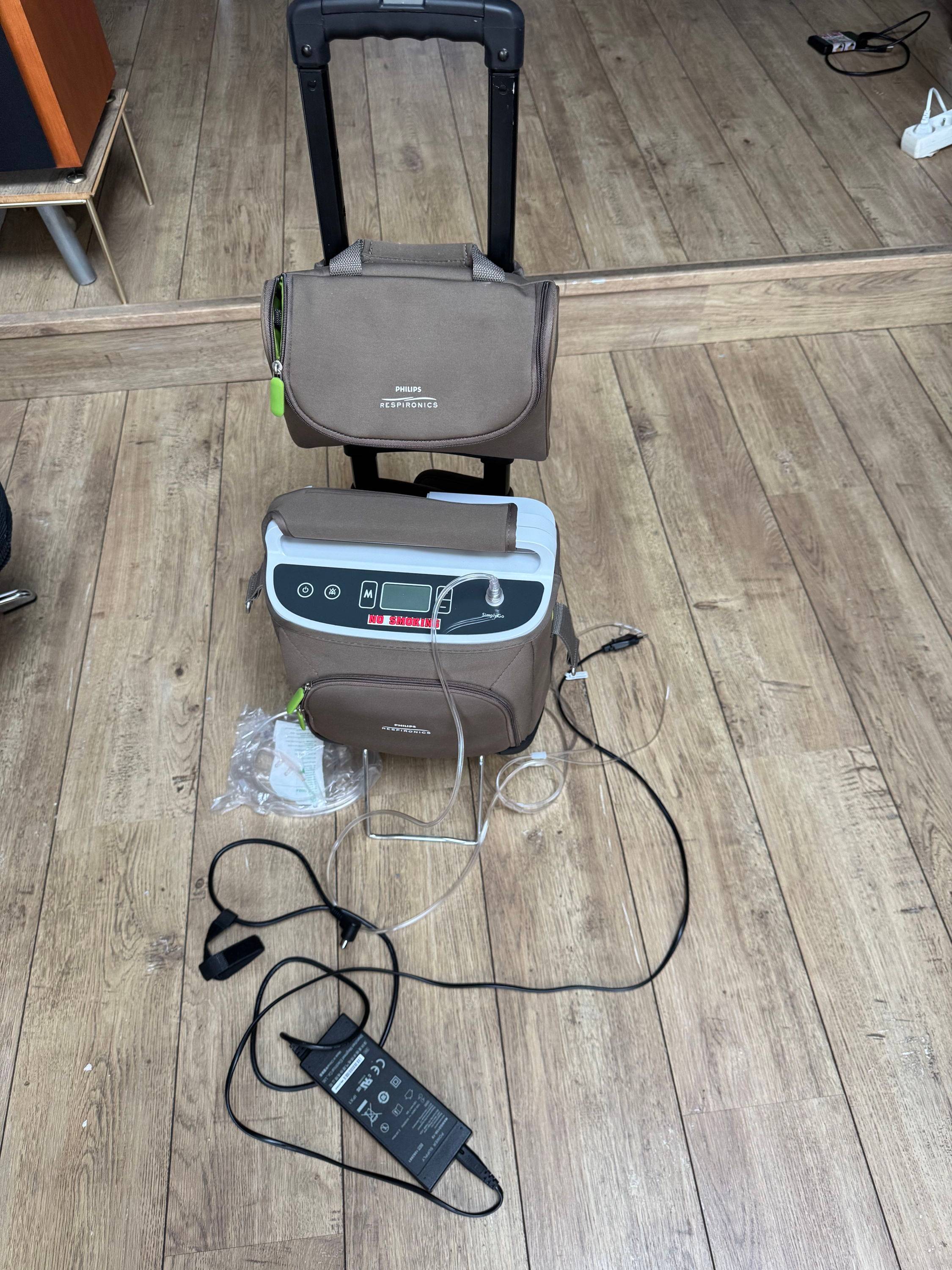 Vends Concentrateur d’oxygène Philips simply Go 4 batteries incluses