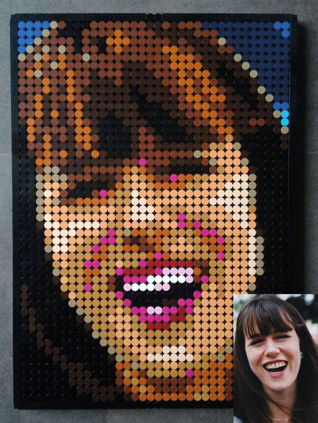 Lego - Conception de votre portrait en Lego