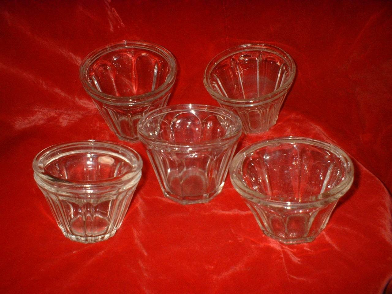 Lot de pots à confiture anciens verre marmelade conserve pot sur Gens ...