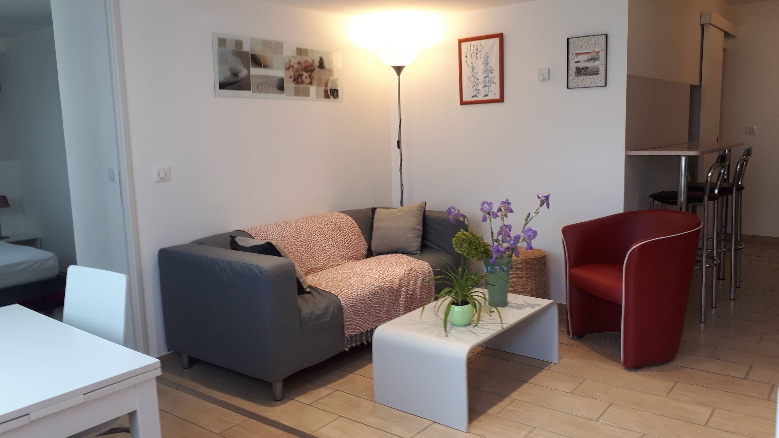 Loue confortable appartement meublé 35m² dans un hôtel particulier à Chamalières