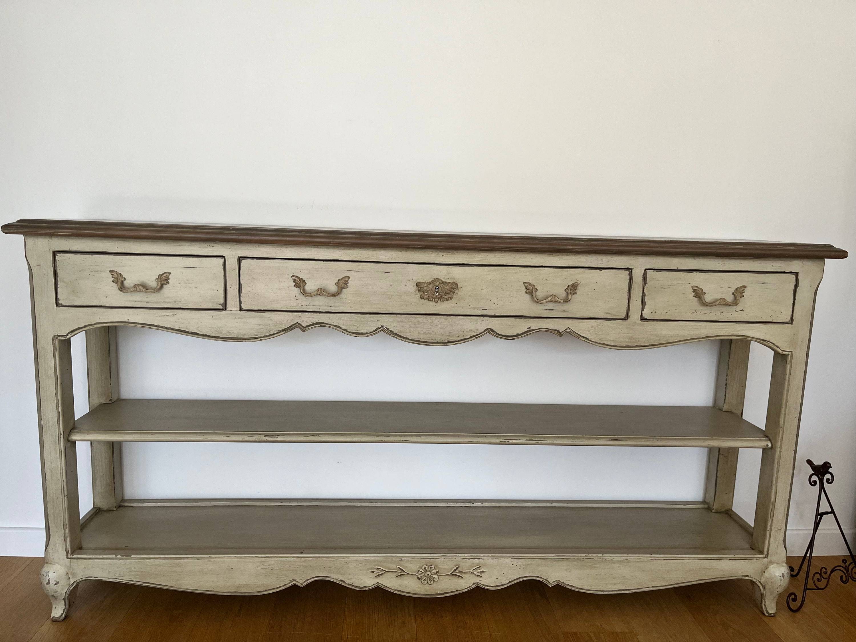 Console en pin massif