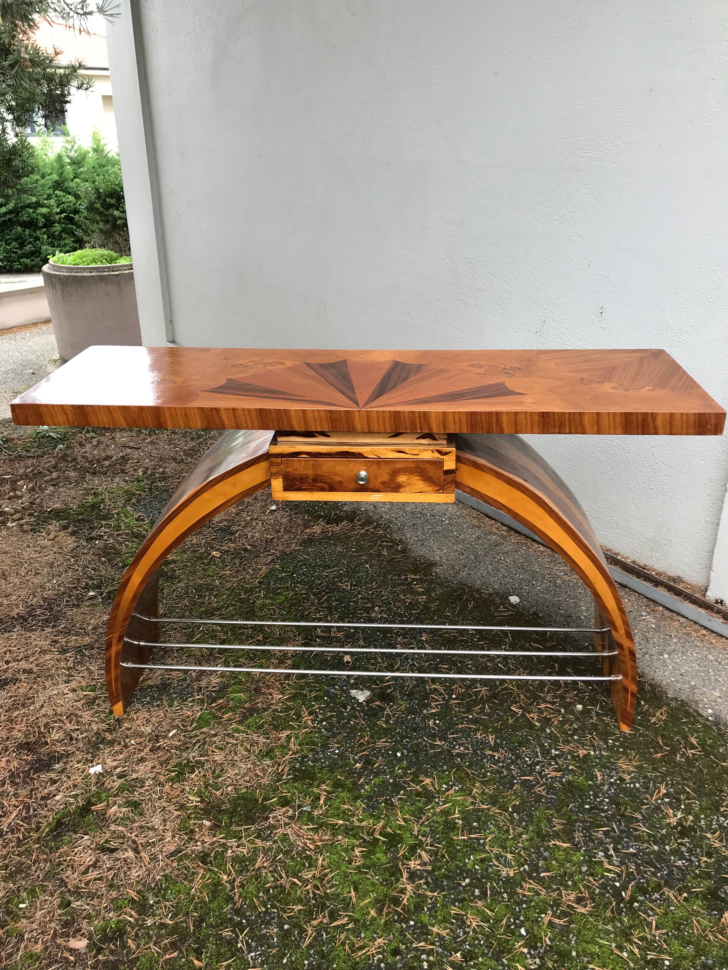 Console de style Art Déco - Rare modèle