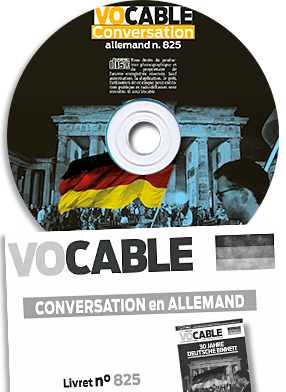 CD de conversation Vocable Allemand + livrets