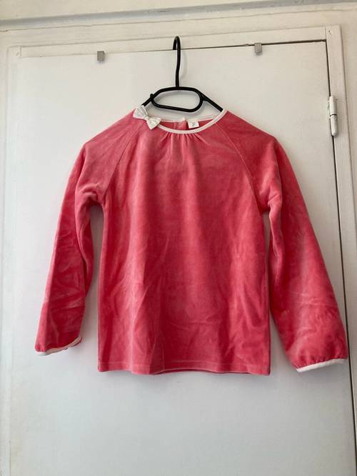 Pull rose/corail - Taille 8 ans