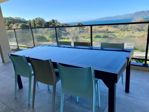 Loue Corse sud (20) appartement neuf 3 chambres - vue mer proche plages - 6 couchages