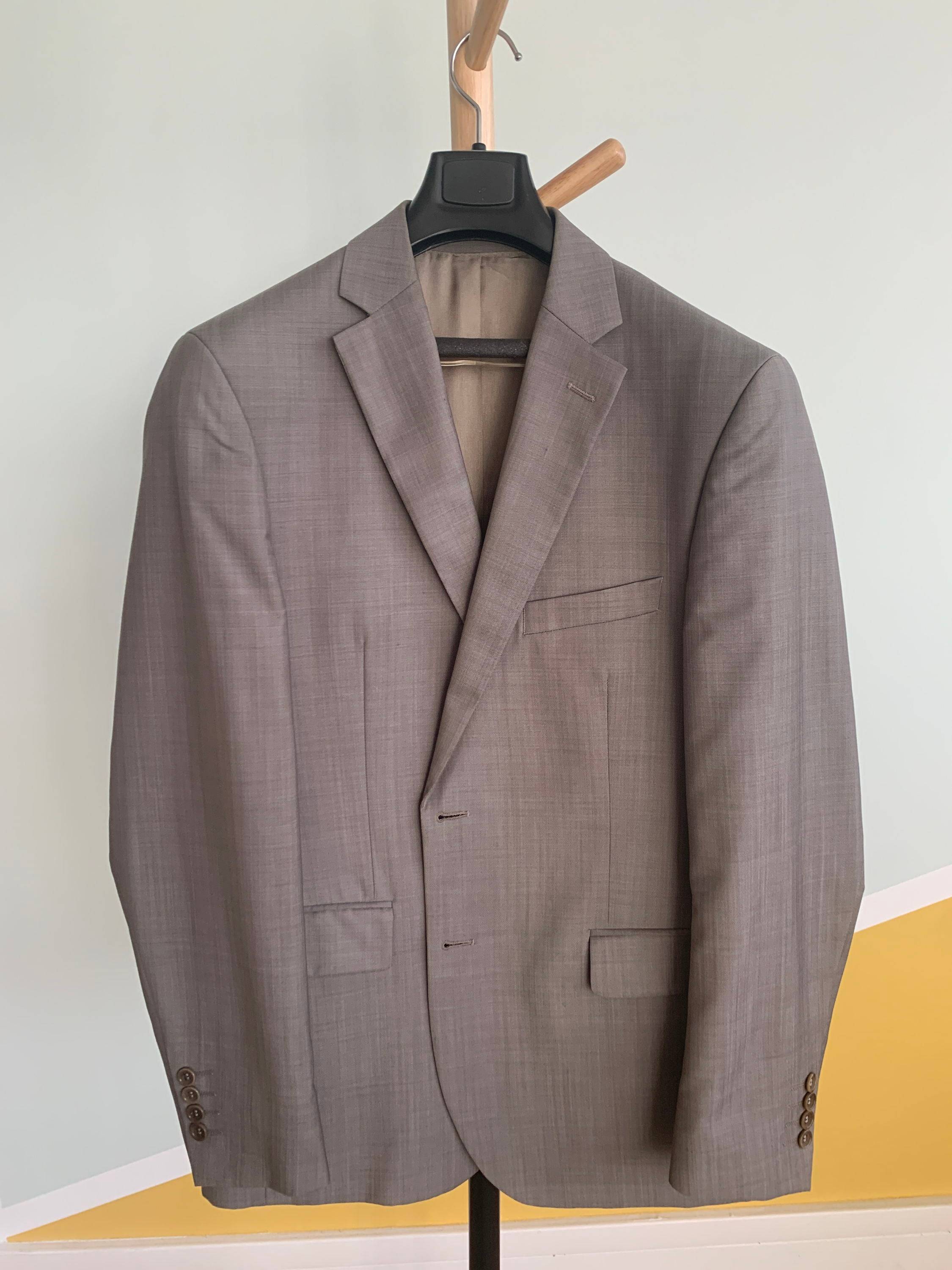 Vends vest de costume gris beige - Taille L