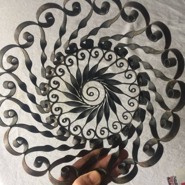 Coupe en fer forgé