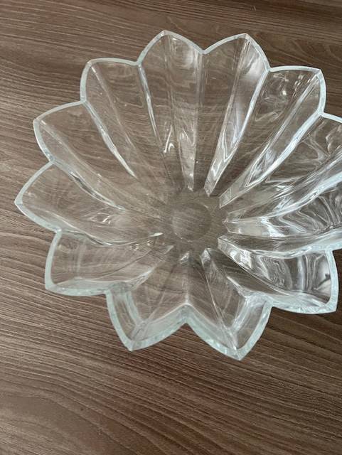 Coupe à fruits en verre