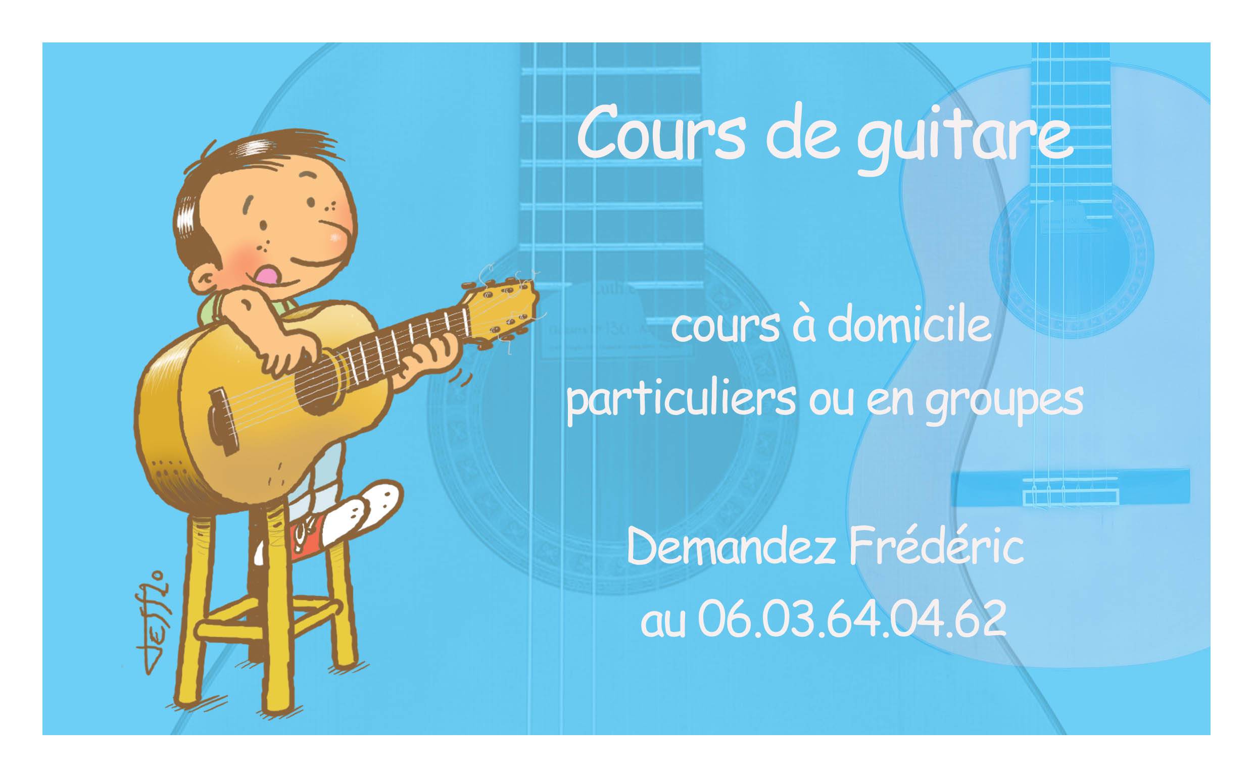 Propose cours de guitare