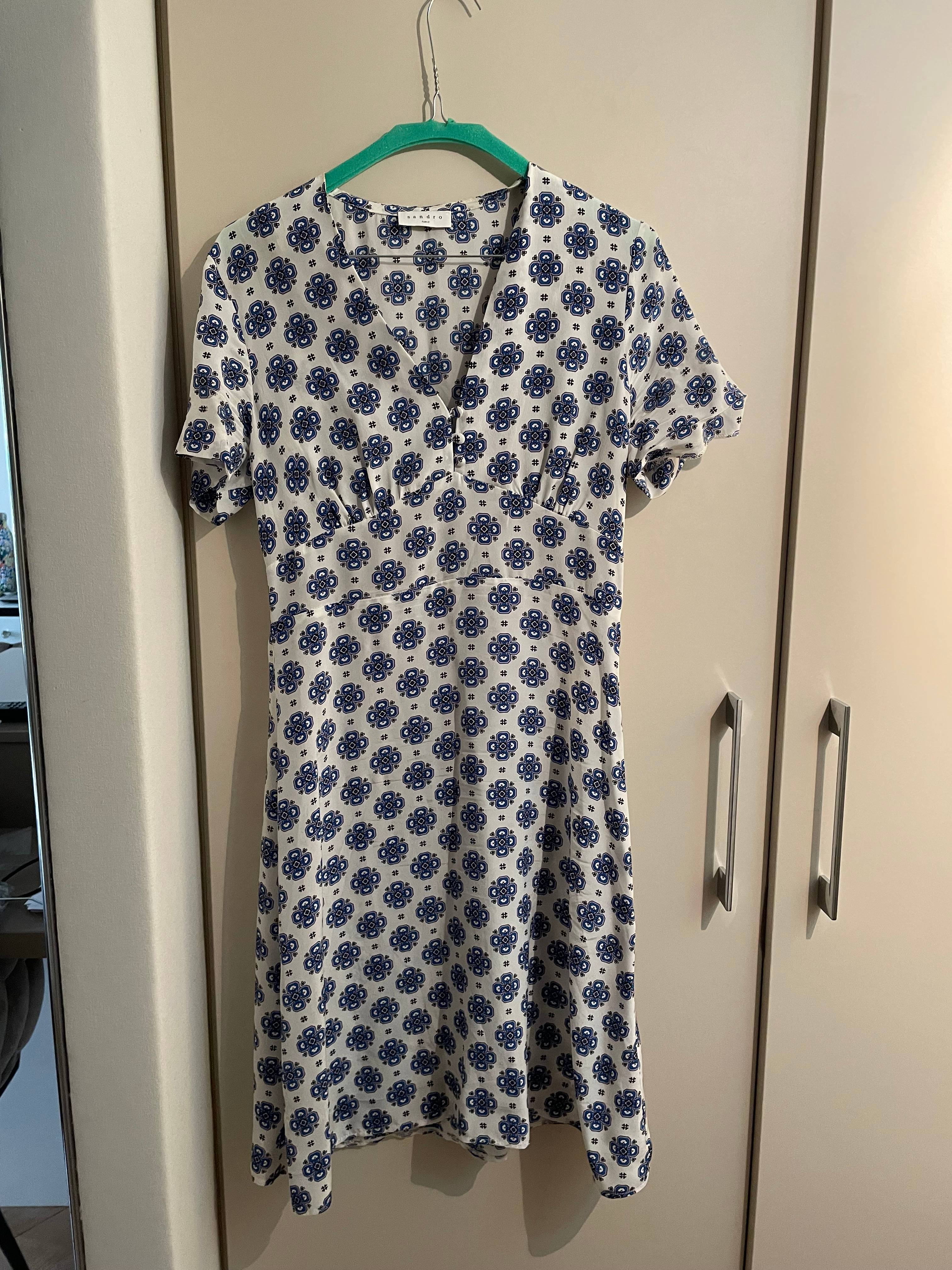 sandro basket blanche