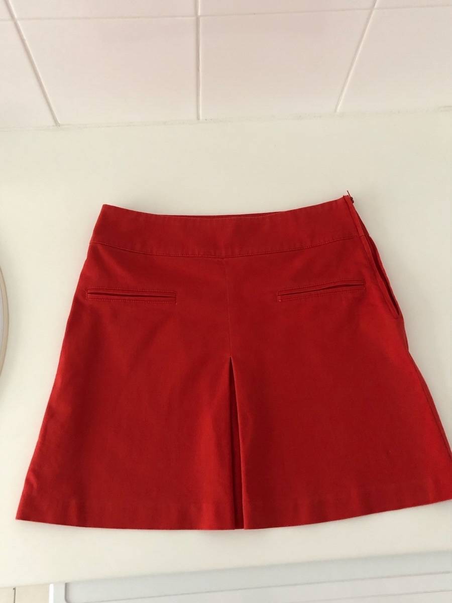 Jupe courte vermillon - Taille S