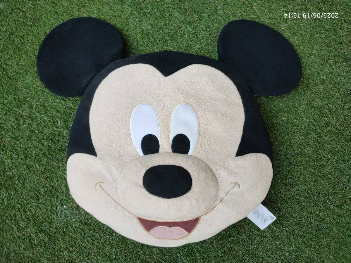 Coussin plat en velours Mickey# Disney