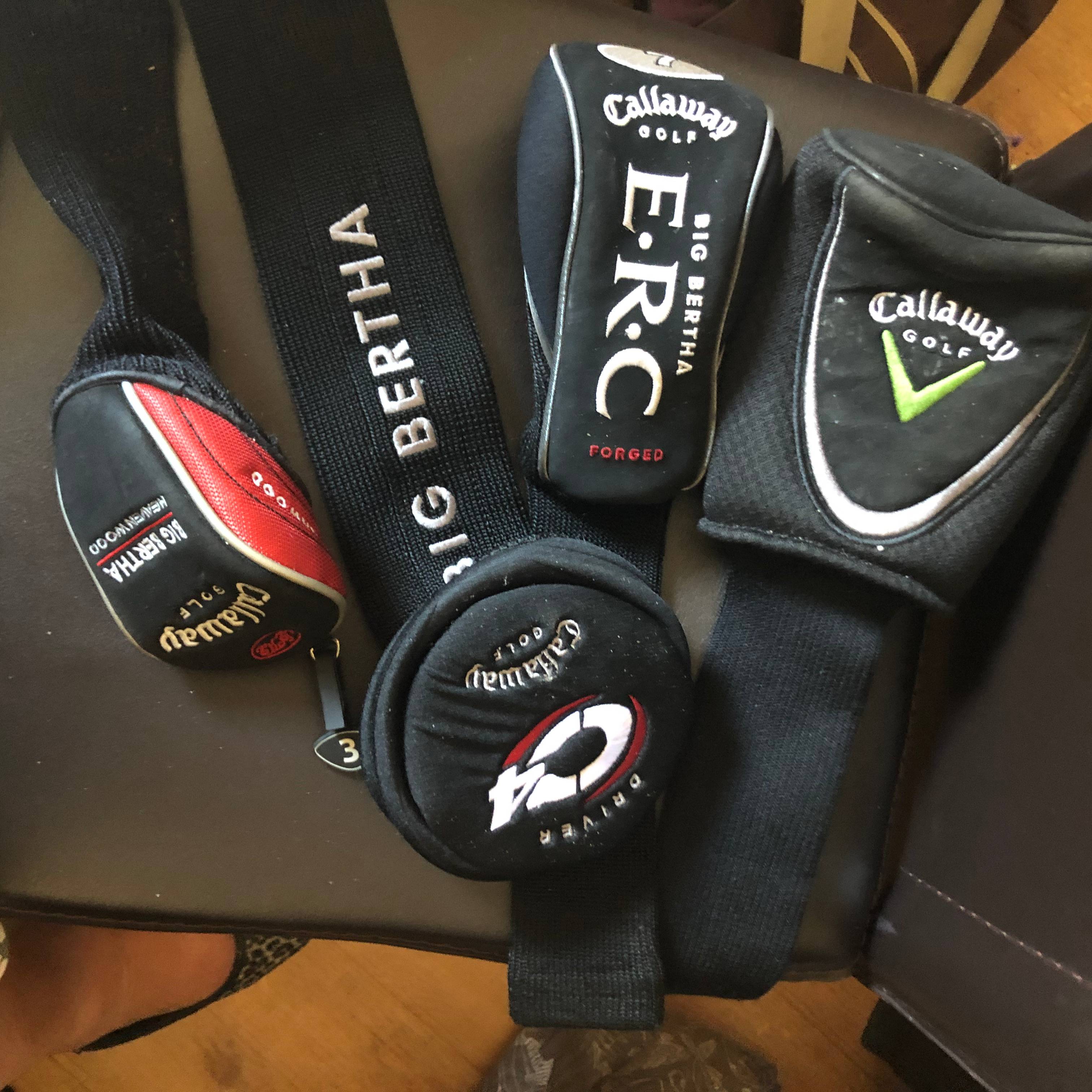 Pour GOLF, Lot de 10 couvre-bois, fers, putter, drivers, callaway, mizumo, adams …