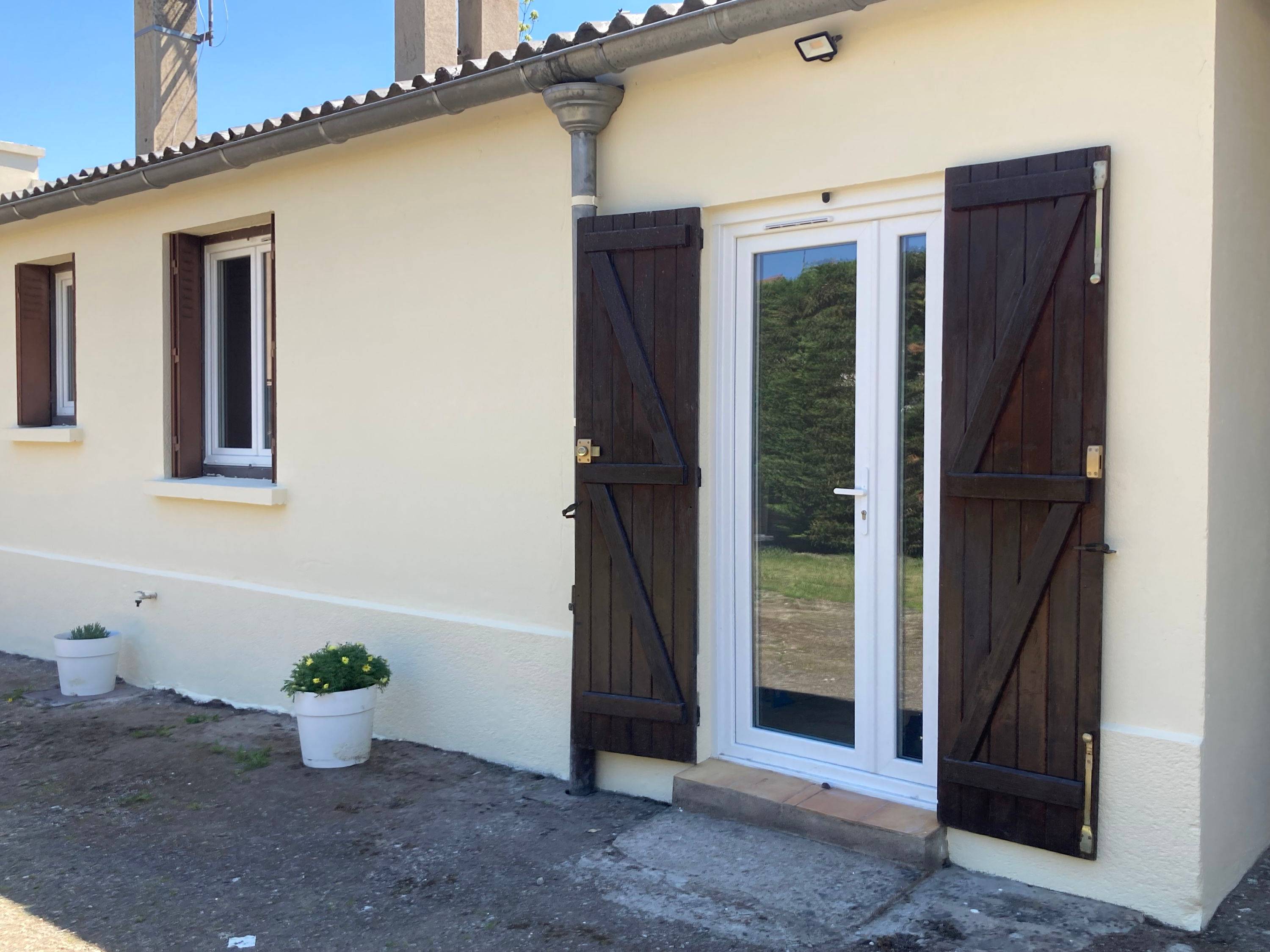 Ouest Lyon, Craponne centre Loue maison 55m² 3 pièces, avec parking