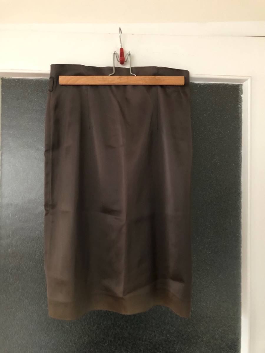 Jupe crayon taupe taille M