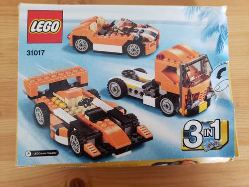 Lego Creator n°31017 La décapotable orange 3 in 1 6-12 ans
