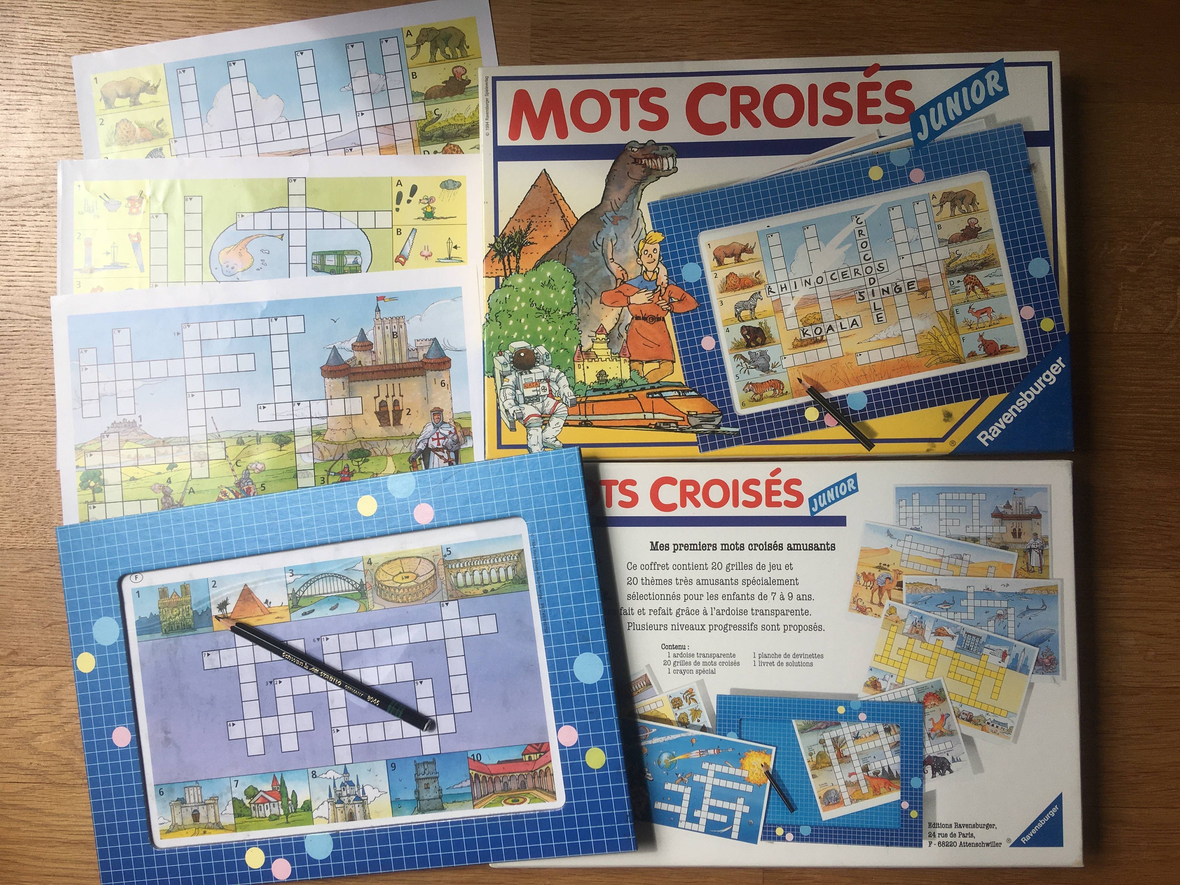 Jeu «  Mots croisés Junior » Ravensburger