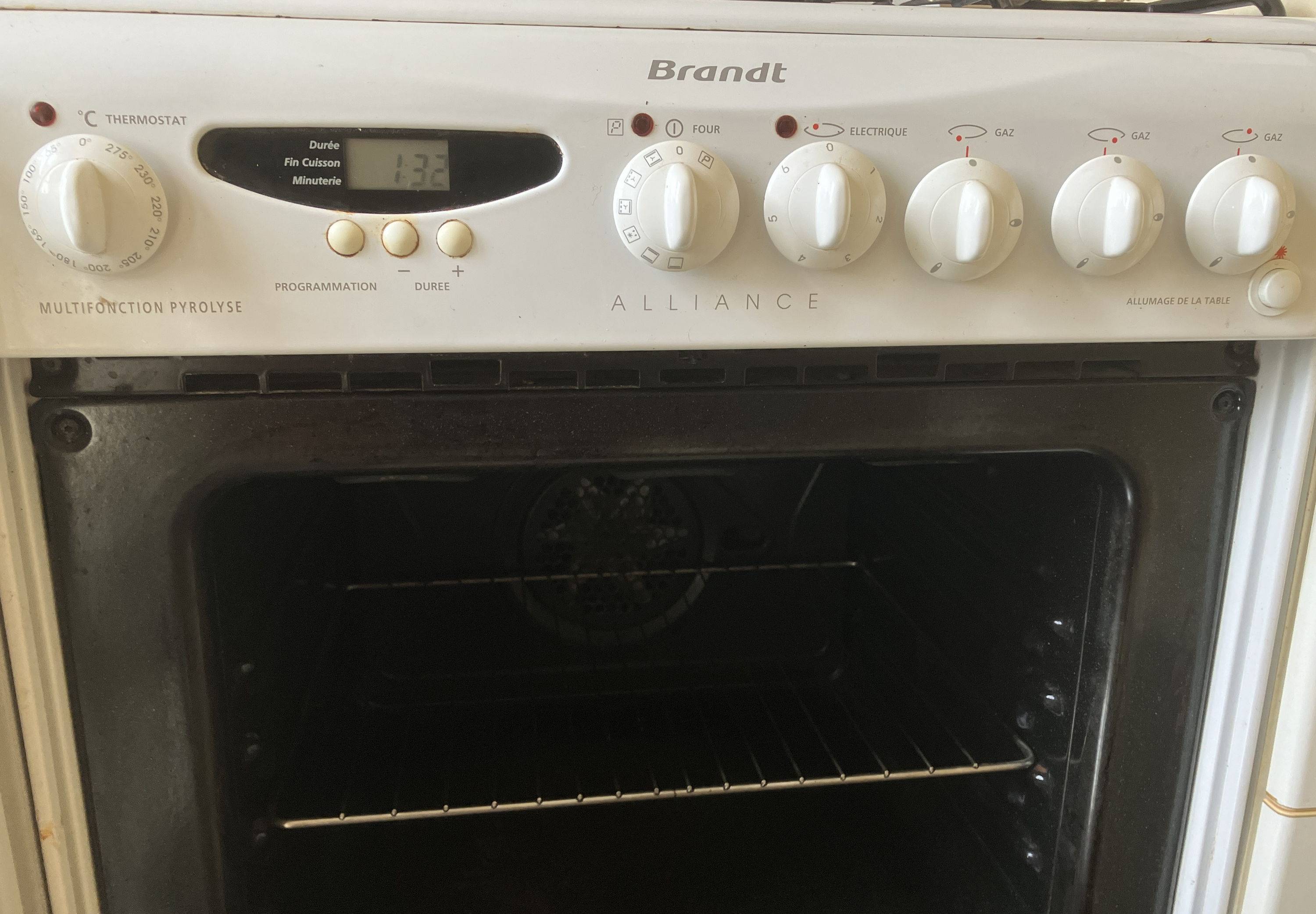 Cuisinière gazinière BRANDT ALLIANCE