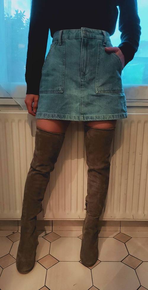 Cuissardes d’été, compensées, nubuck 41