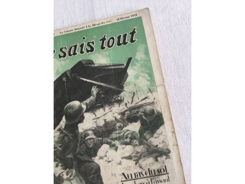 Revue "Je sais tout" de 1918
