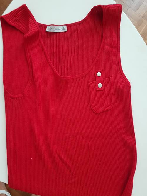 Debardeur 100% soie - Taille S