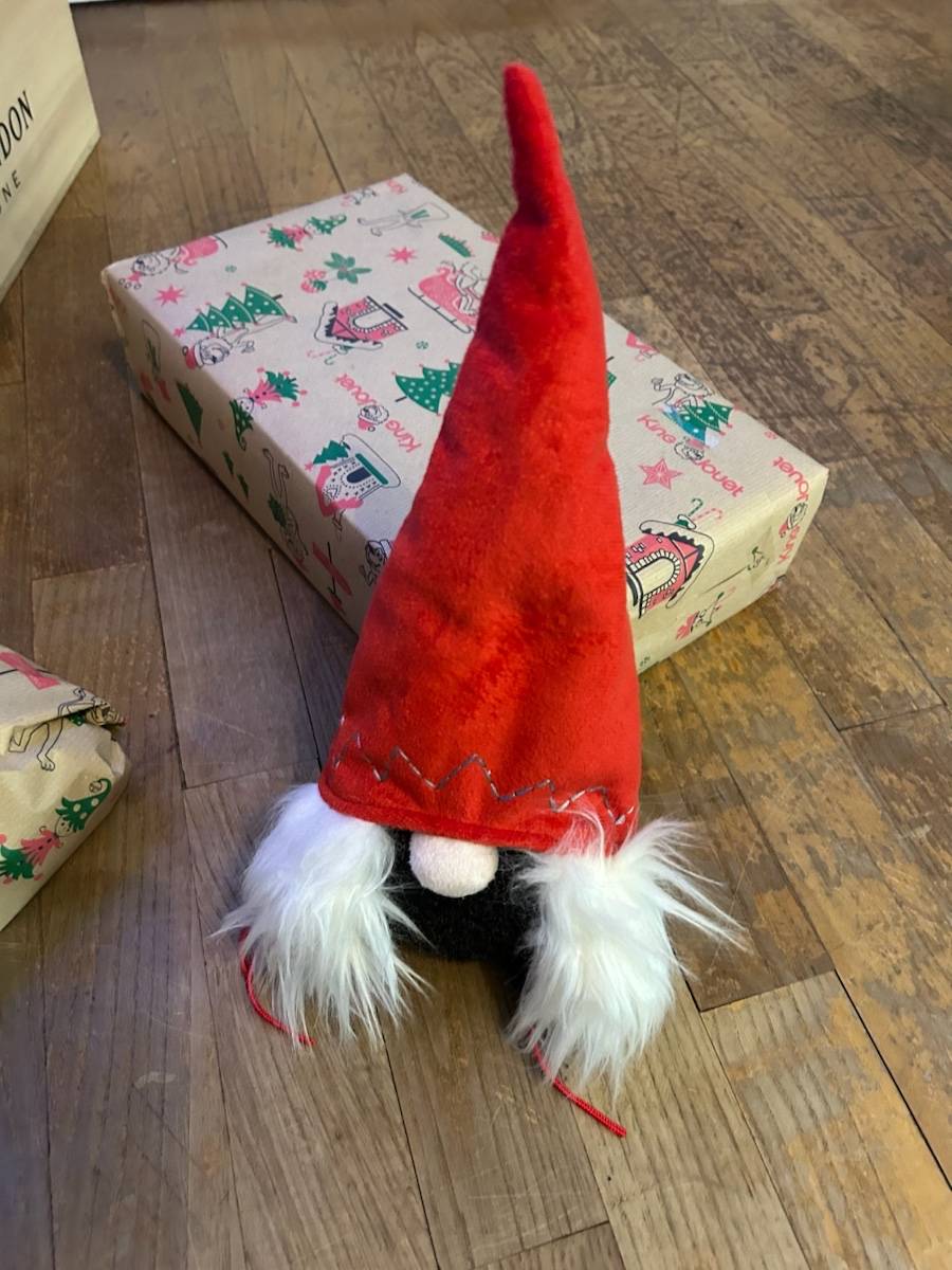 Père Noël decoratif peluche