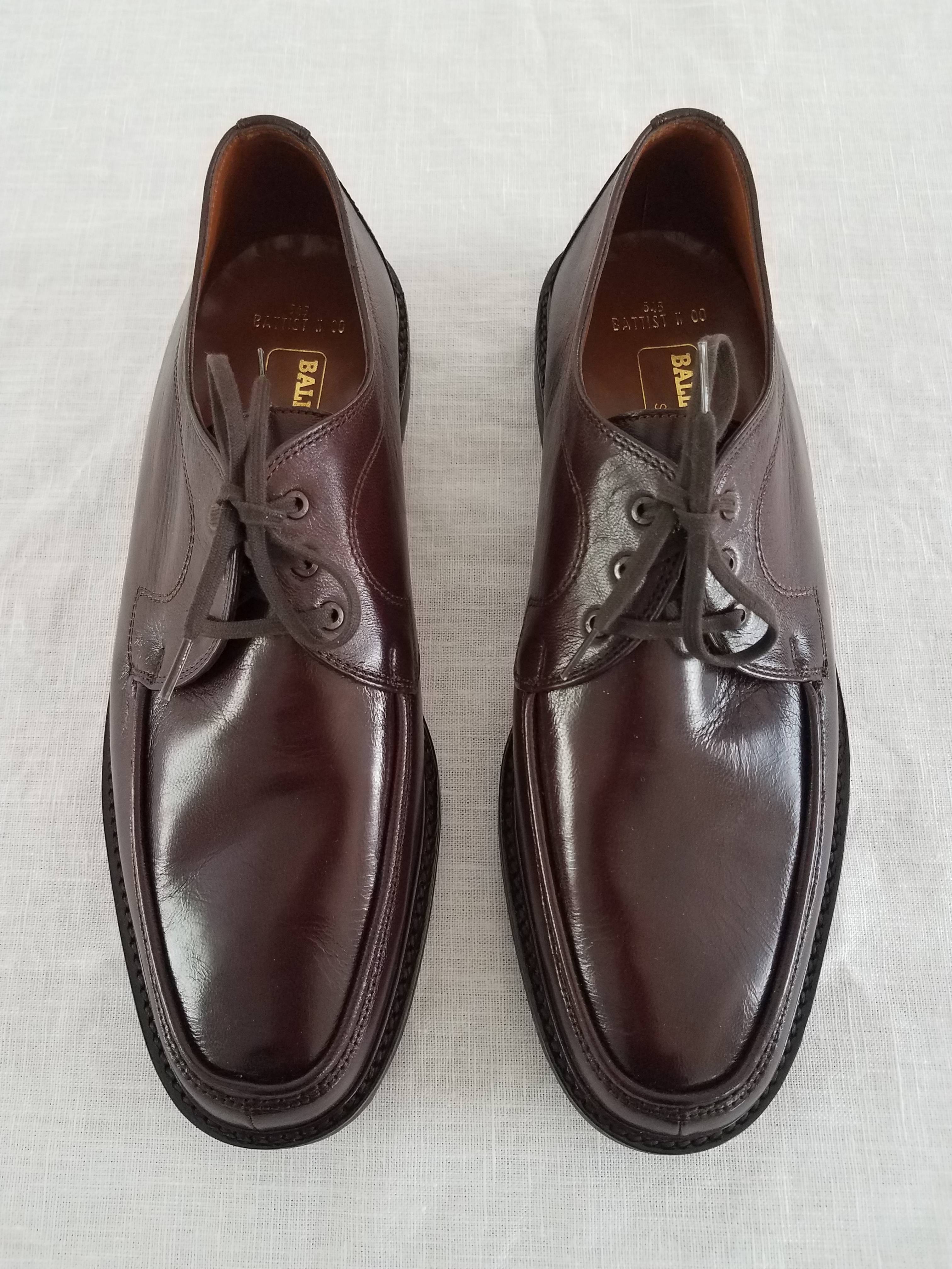 Vends derbies sporty - Marque de luxe Bally - Pointure 44 neuves