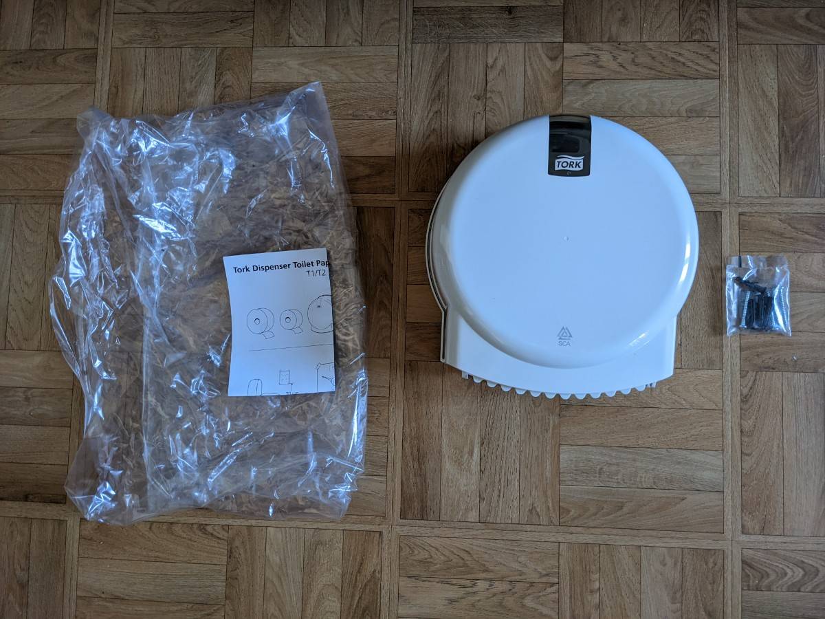 Dérouleur de papier hygiénique Tork neuf