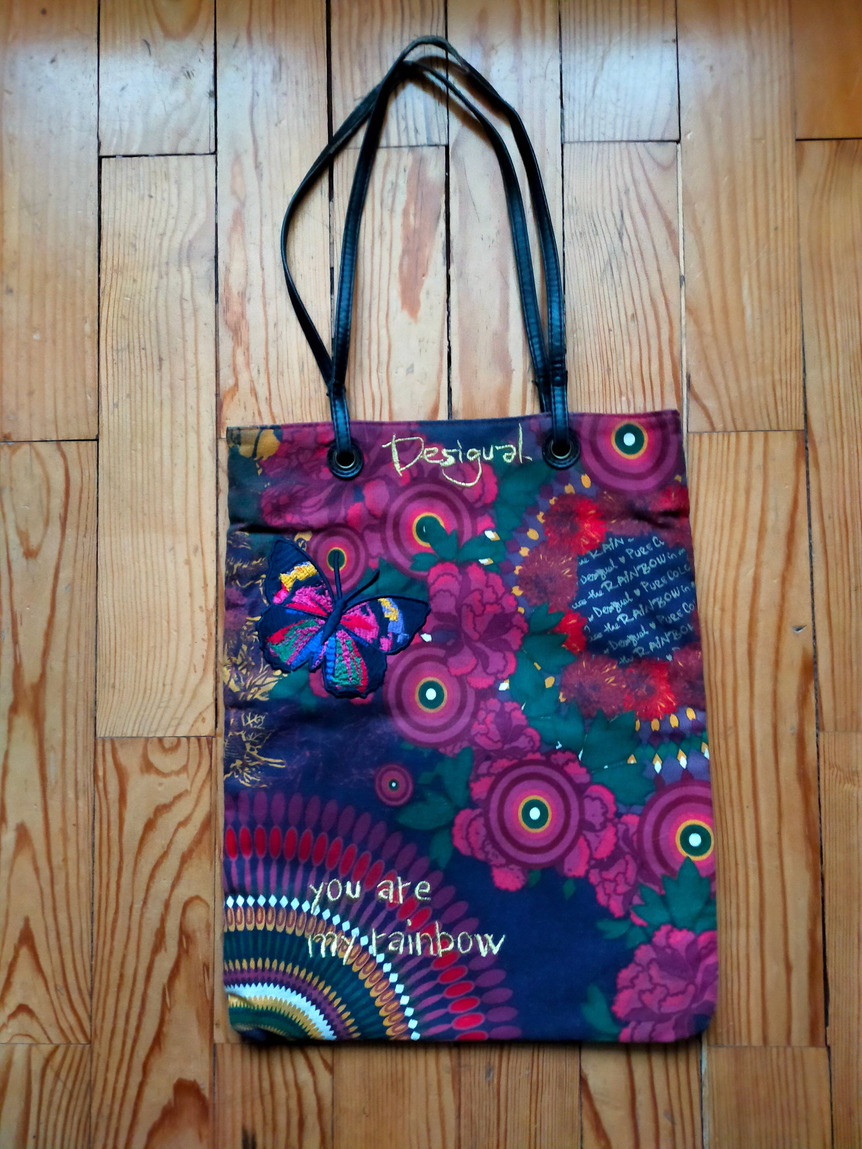 Sac à main Desigual type fourre-tout coloré