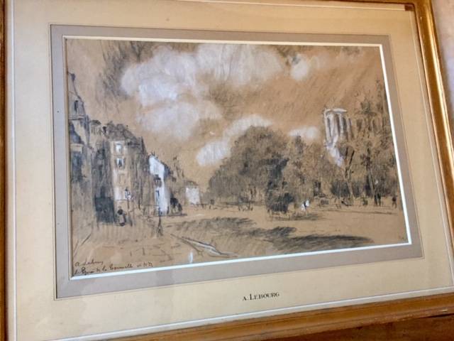 Dessin d’Albert Lebourg