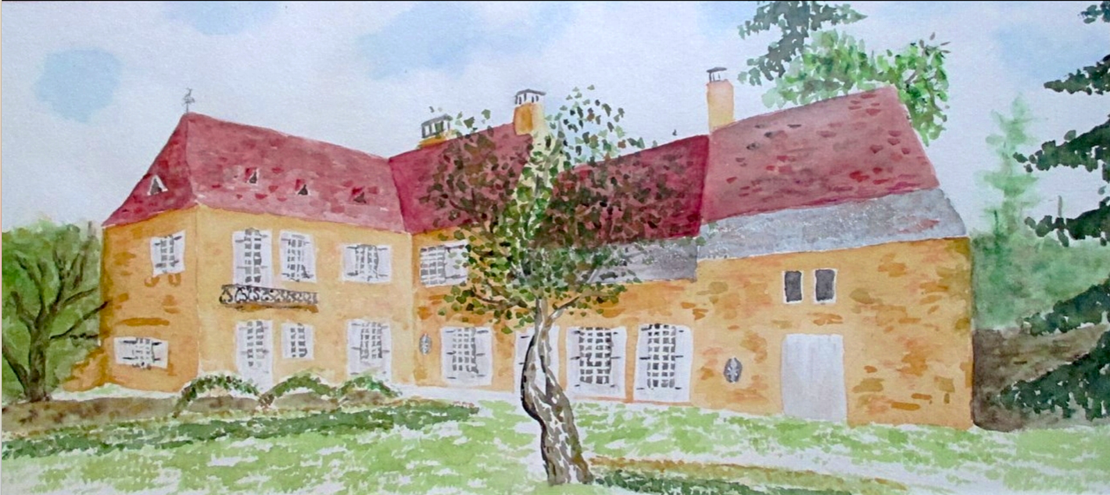 Dessin De Maison De Famille Personnalise Sur Gens De Confiance