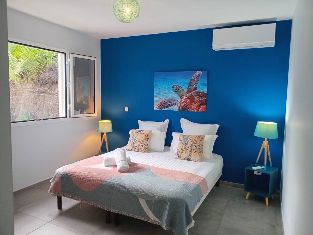 Loue villa 4 *, vue panoramique sur le Canal de Sainte Lucie - 8 couchages, Le Diamant - Martinique (972)