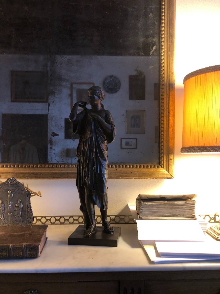 Diane de Gabies en bronze XIXème