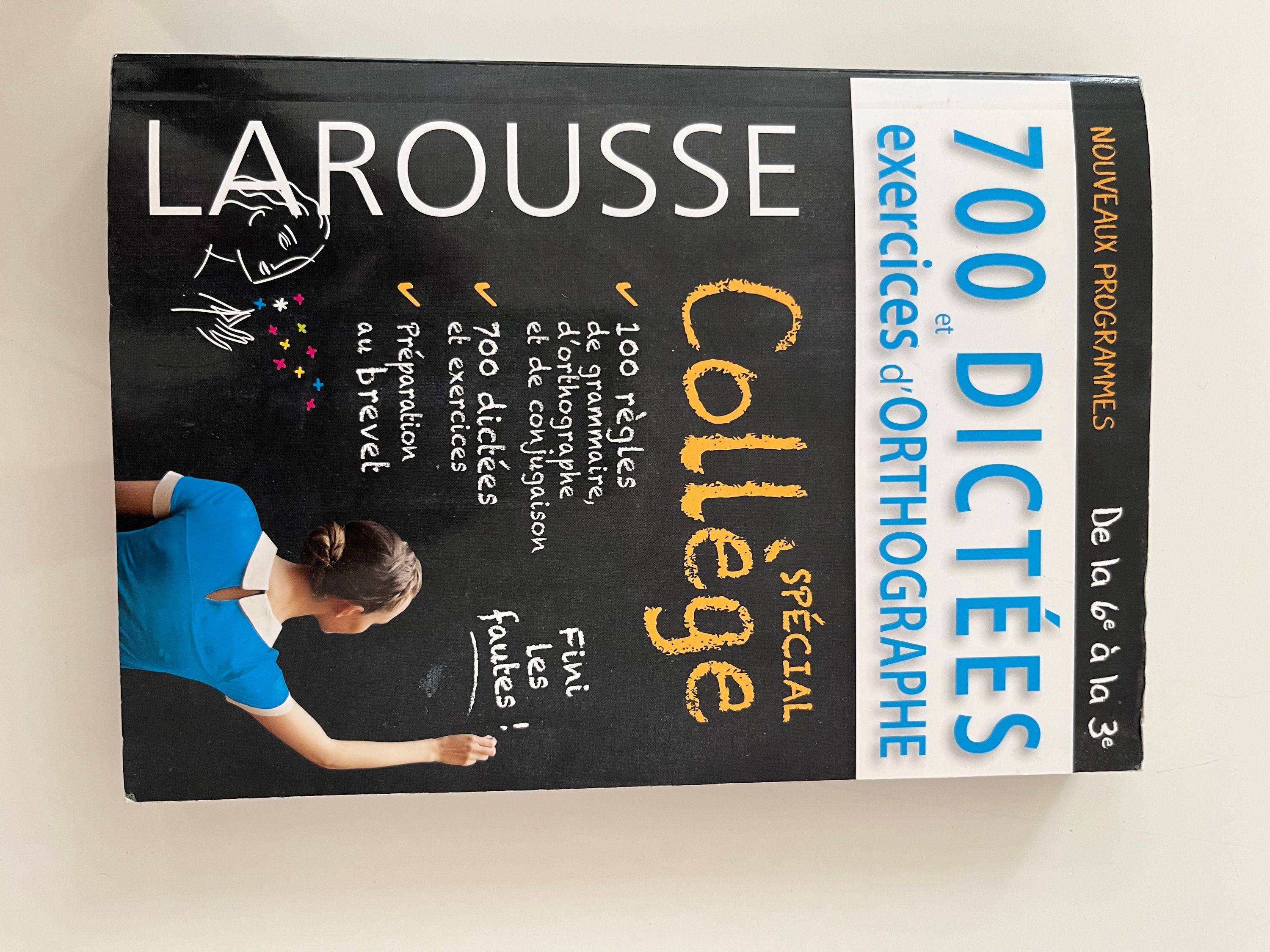 700 dictées et exercices d’orthographe