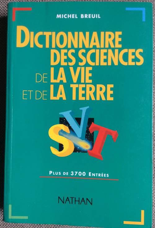 Dictionnaire des sciences de la vie et de la terre - Nathan