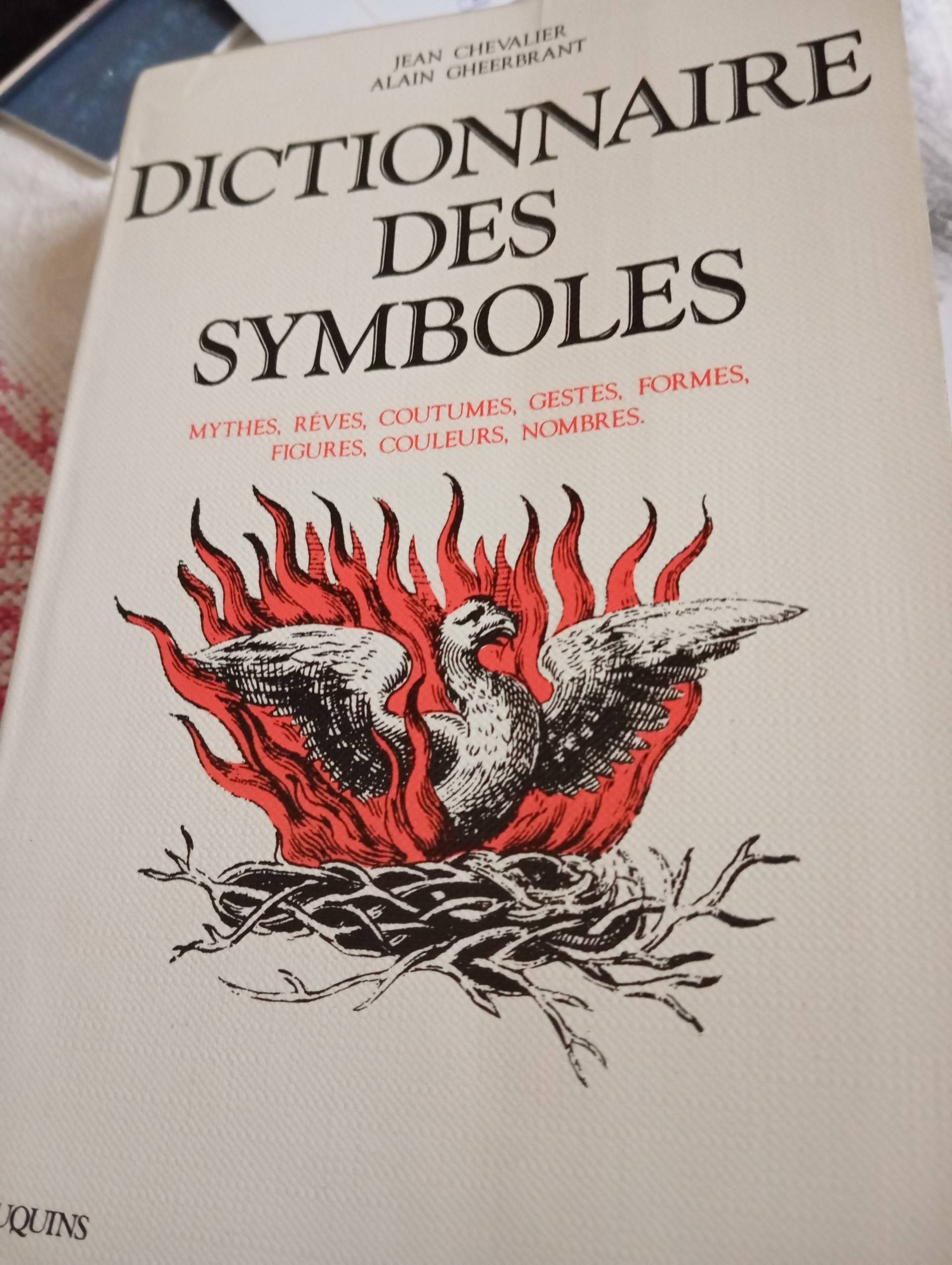 Vends dictionnaire des symboles, collection Bouquins