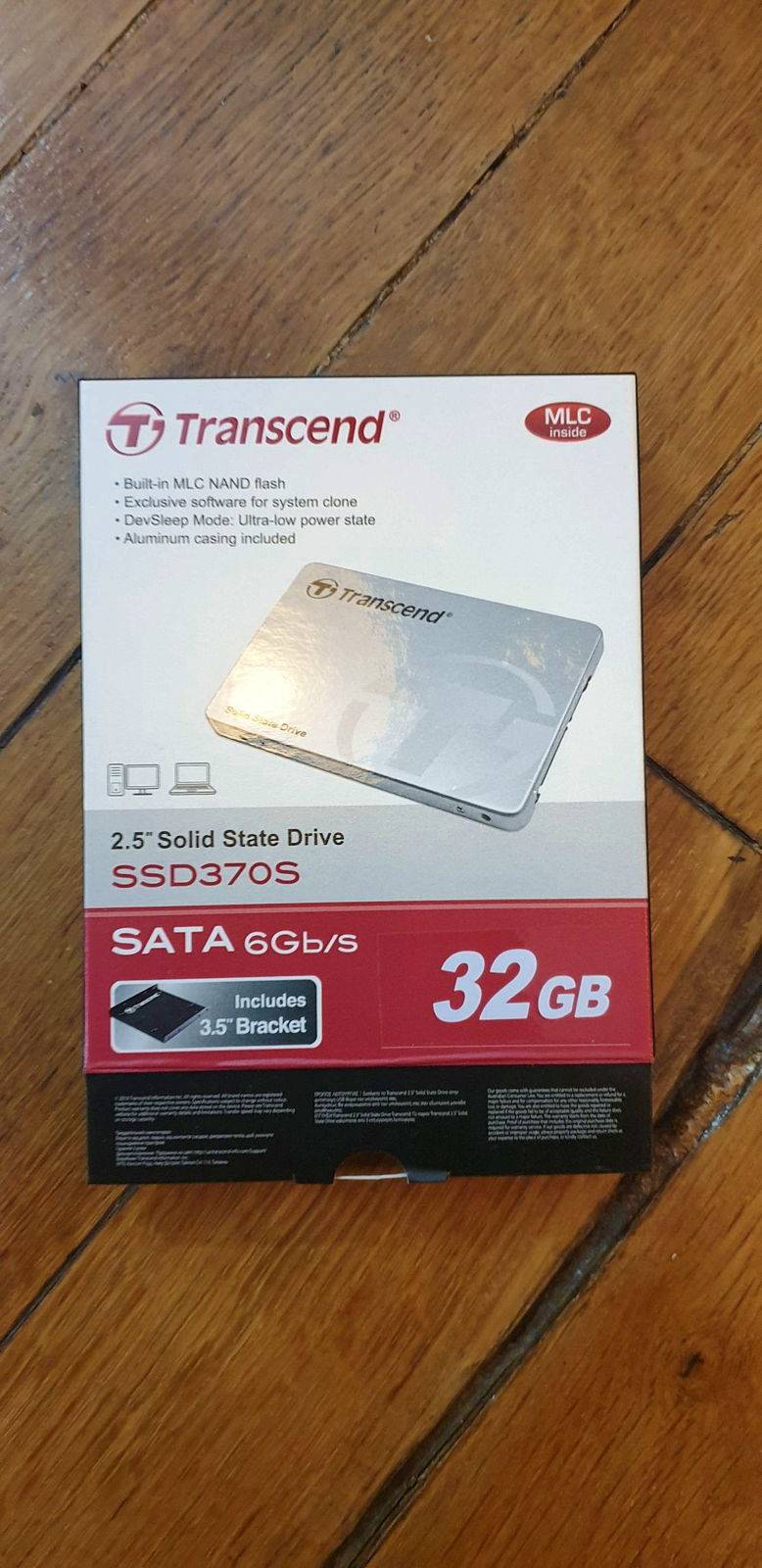 Disque SSD Transcend 32GB