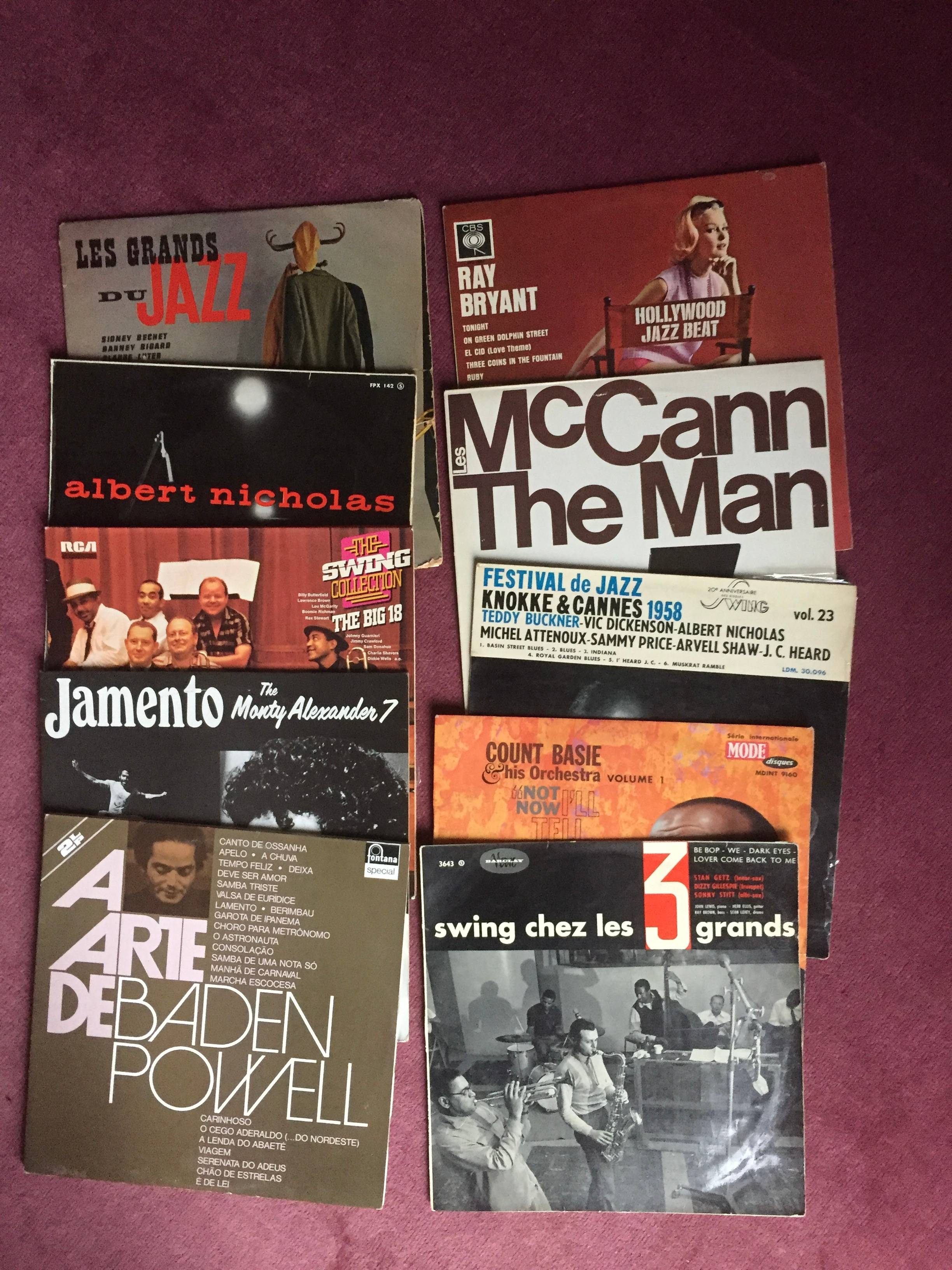Lot de 13 disques jazz divers