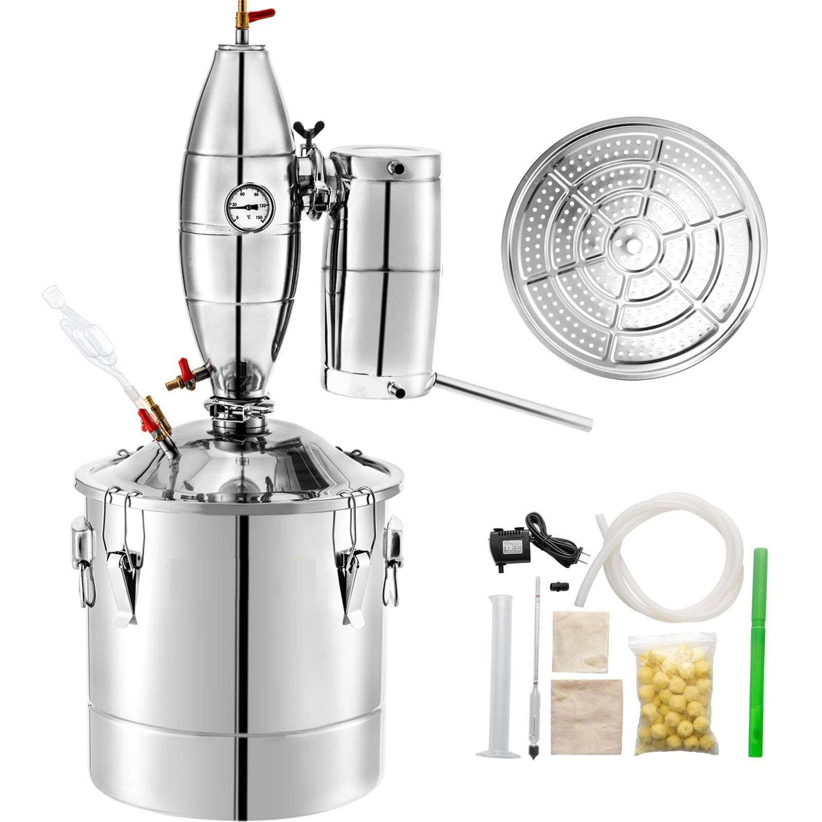 70 l’Distillateur Alambic En Inox eau Alcool Vin