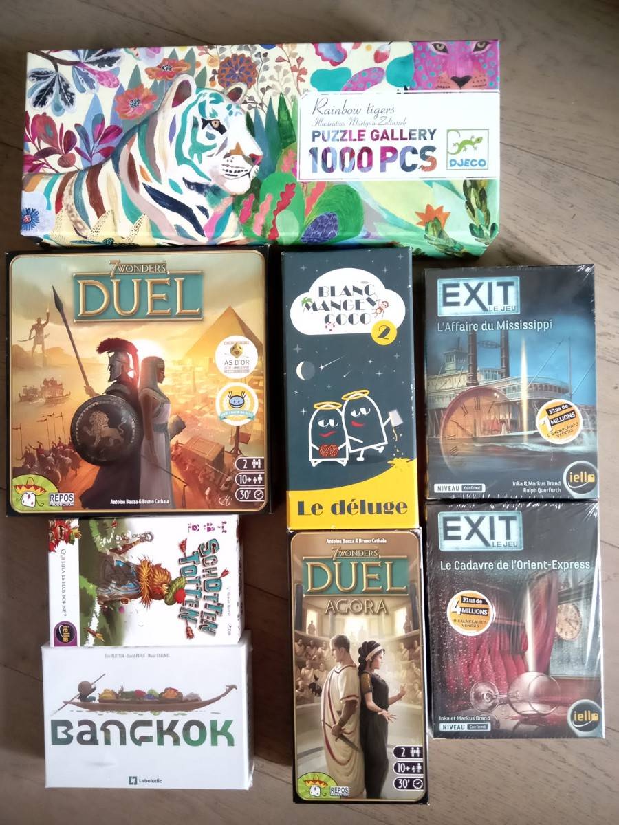 Divers jeux de société