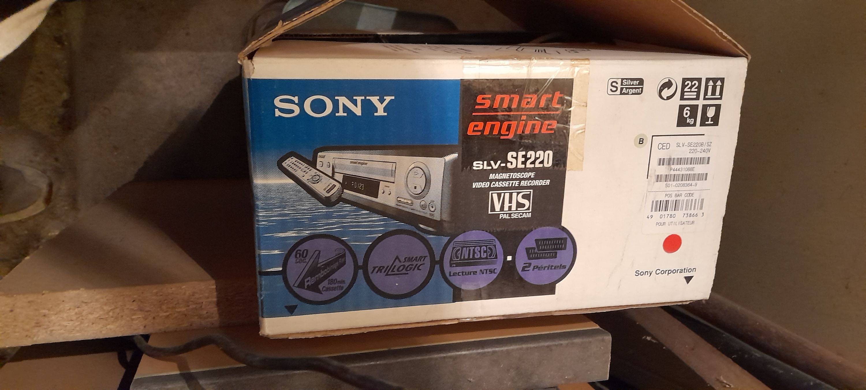 Sony SLV-SE640 | Magnétoscope VHS | NEUF dans sa boîte